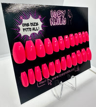Cargar imagen en el visor de la galería, Neon Pink Nails
