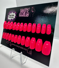 Load image into Gallery viewer, Neon Pink Nails
