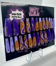 Charger l&#39;image dans la galerie, Purple Baddie Nails
