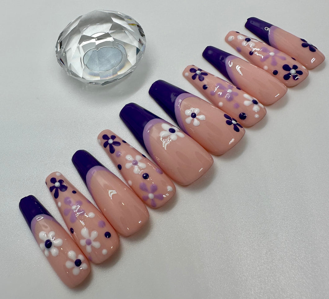 Lavender Nail Set