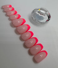 Cargar imagen en el visor de la galería, Neon Pink French Tips
