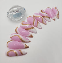Load image into Gallery viewer, Angel Swirl Nail Set
