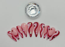 Load image into Gallery viewer, Strawberry Storm Nail Set
