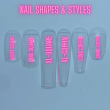 Load image into Gallery viewer, Pink Sky Nail Set
