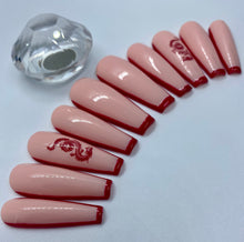 Load image into Gallery viewer, Red Dragon Nail Set

