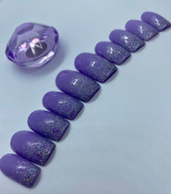 Load image into Gallery viewer, Purple Pixy Dust Nail Set
