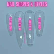 Load image into Gallery viewer, Diamond French Tip Nail Set
