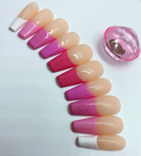 Load image into Gallery viewer, Shades Of Pink French Tips
