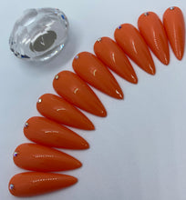 Load image into Gallery viewer, Orange Nail Set

